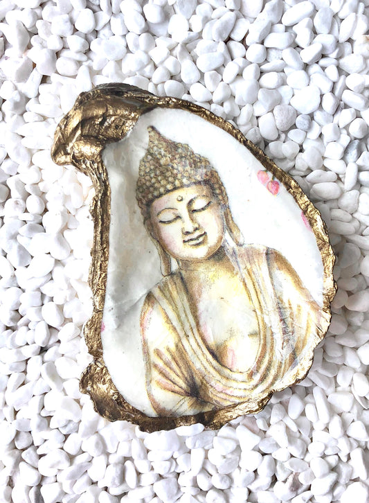 Oyster Jewelry Dish - Buddha - Selene + Sol