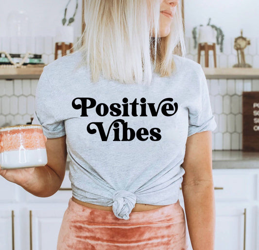 Positive Vibes T-Shirt - Selene + Sol