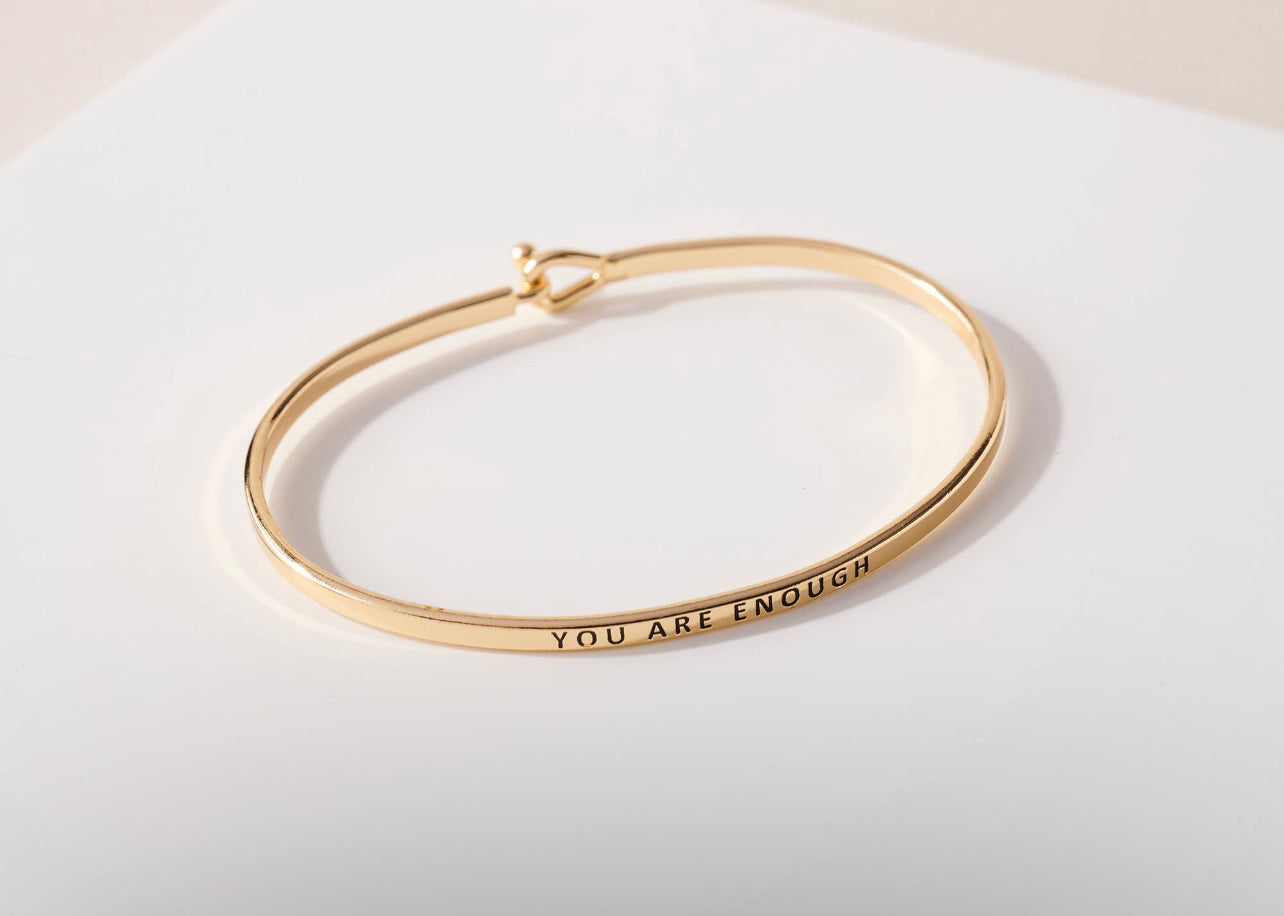 Inspirational - Bangle Bracelet - Selene + Sol