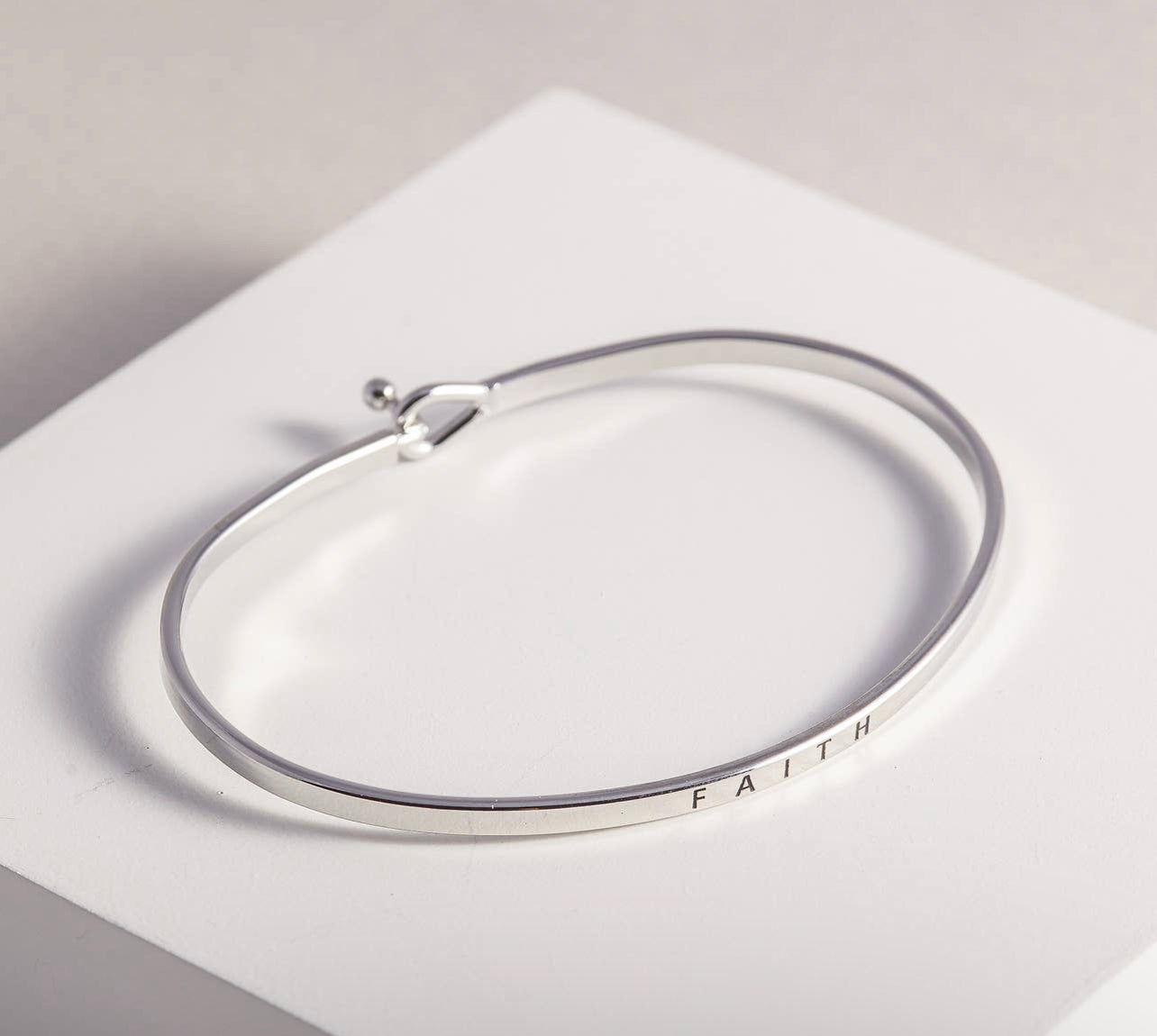 Inspirational - Bangle Bracelet - Selene + Sol